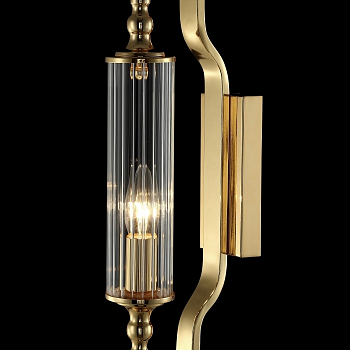 Бра на 2 лампы Crystal Lux TOMAS AP1 GOLD