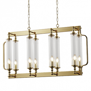Люстра Crystal Lux TOMAS SP8 L1000 BRASS